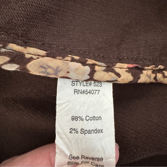 CABI Size XL Brown Corduroy Blazer Jacket with Pockets - Picture 8 of 9